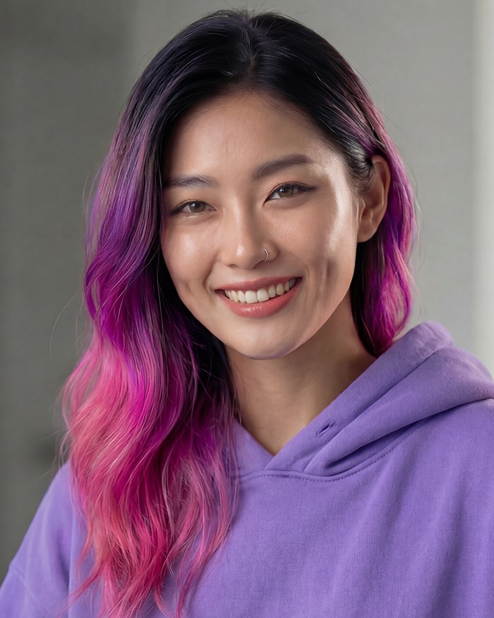 Vela Raye in a quiet morning scene, relaxed and reflective