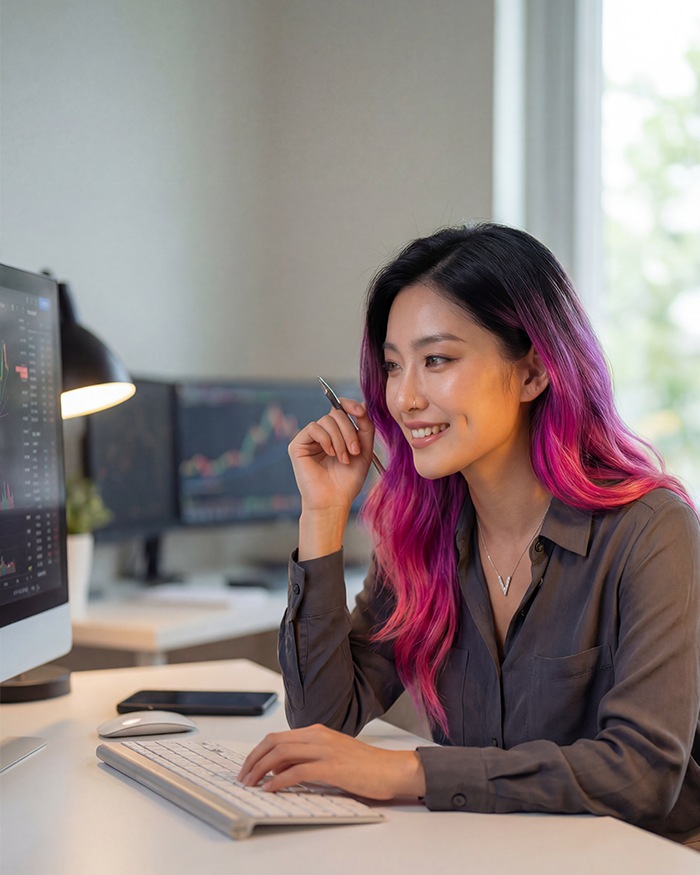 Vela Raye focused on investing and market research